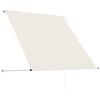 vidaXL Retractable Awning 150x150 cm Cream