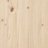 vidaXL Garden Chair 57.5x63x76 cm Solid Wood Pine