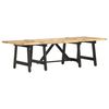 vidaXL Extendable Coffee Table 160x70x45 cm Solid Mango Wood