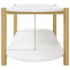 vidaXL Coffee Table White 110x48x40 cm Engineered Wood