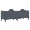 vidaXL Sofa with Cushions 3-Seater Dark Grey Velvet