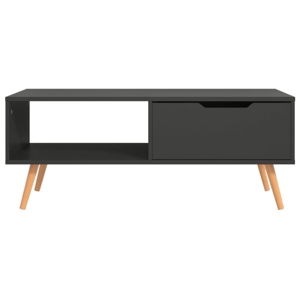vidaXL Coffee Table Grey 100x49.5x43 cm Engineered Wood