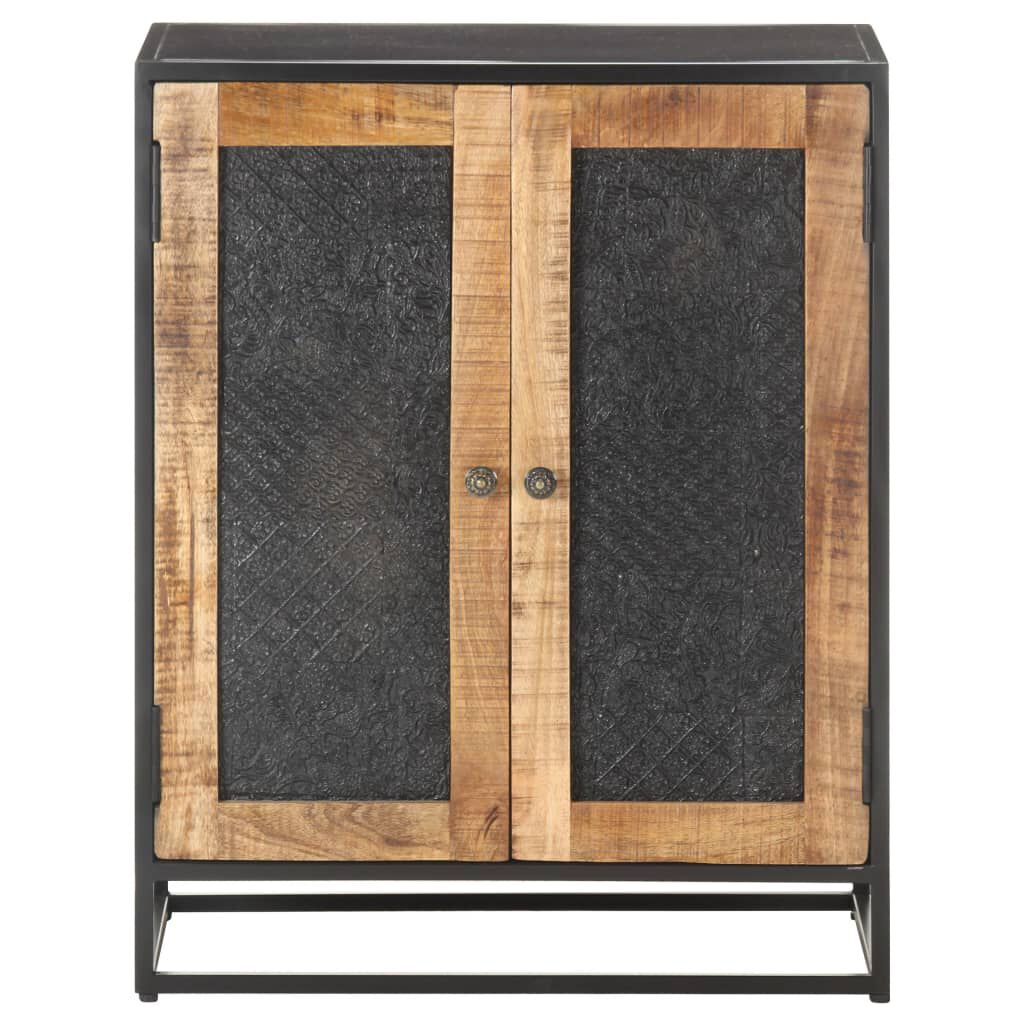 vidaXL Sideboard 60x35x75 cm Rough Mango Wood