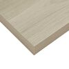vidaXL Floating Wall Shelf Oak 23x23.5x3.8 cm MDF