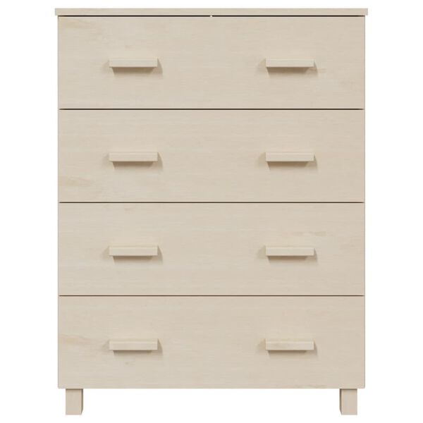 vidaXL Sideboard HAMAR Honey Brown 79x40x103.5 cm Solid Wood Pine