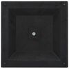 vidaXL Parasol Base Square Polyresin 12 kg Bronze