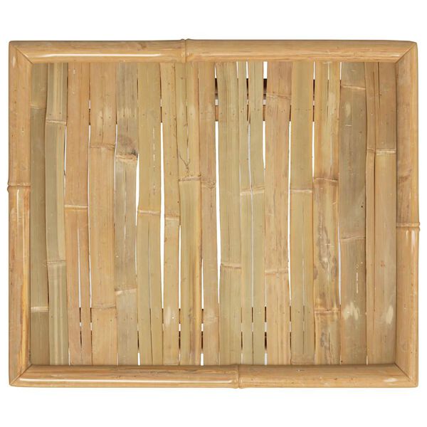 vidaXL Garden Table 65x55x30 cm Bamboo