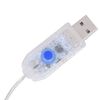 vidaXL Christmas Reindeers 6 pcs Blue 240 LEDs Acrylic