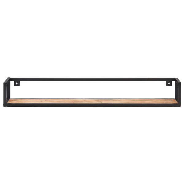 vidaXL Wall Shelves 2 pcs 120 cm Solid Acacia Wood