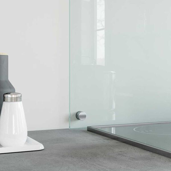 vidaXL Kitchen Backsplash Transparent 100 x 40 cm Tempered Glass