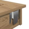 vidaXL Wall Bar Table Artisan Oak 102x45x103.5 cm Engineered Wood