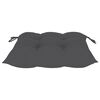 vidaXL Garden Chairs 4 pcs with Cushions Solid Teak Wood