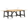 vidaXL Extendable Coffee Table 160x70x45 cm Solid Mango Wood
