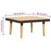 vidaXL 8-Seater Garden Lounge Set with Cushions Solid Acacia Wood