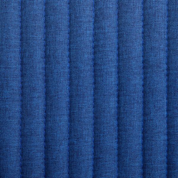 vidaXL Dining Chairs 4 pcs Blue Fabric