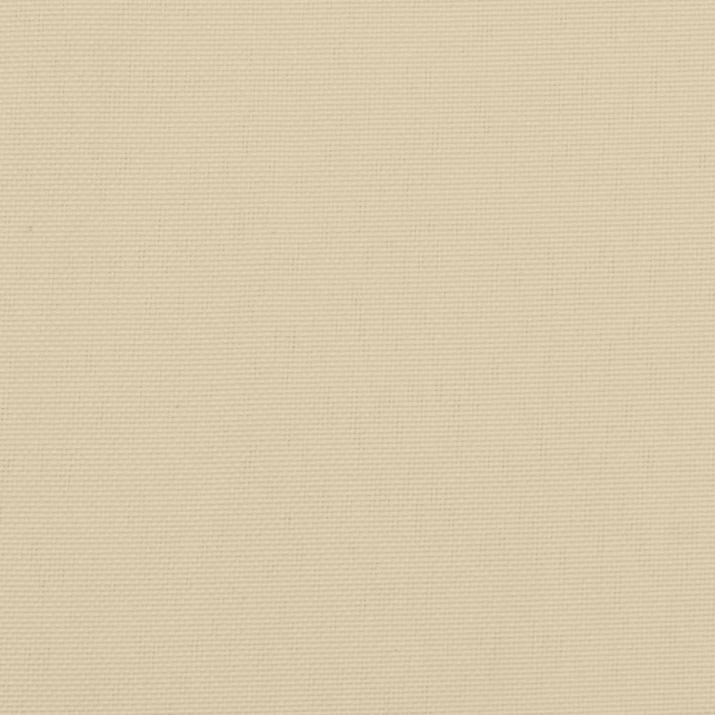 vidaXL Garden Bench Cushions 2 pcs Beige 200x50x7 cm Oxford Fabric