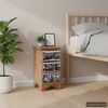vidaXL Bedside Cabinet 30x30x51 cm Solid Mahogany Wood
