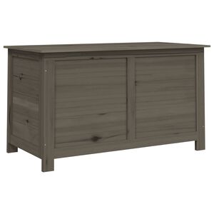 vidaXL Outdoor Cushion Box Brown 100x50x56 cm Solid Wood Fir