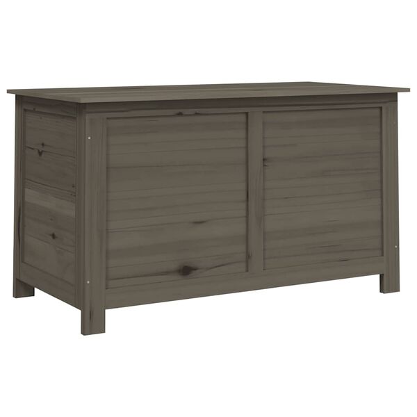 vidaXL Outdoor Cushion Box Brown 100x50x56 cm Solid Wood Fir