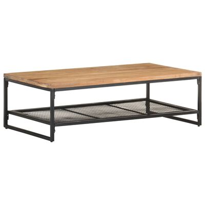 vidaXL Coffee Table 110x60x35 cm Solid Acacia Wood