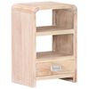 vidaXL Bedside Table 40x30x60 cm Solid Acacia Wood