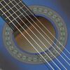 vidaXL 8 Piece Classical Guitar Beginner Set Blue 1/2 34"