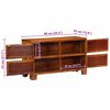 vidaXL Shoe Cabinet with Door Brown 90 x 35 x 55 cm Solid Acacia wood
