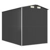 vidaXL Garden Shed Anthracite 192x274x223 cm Galvanised Steel