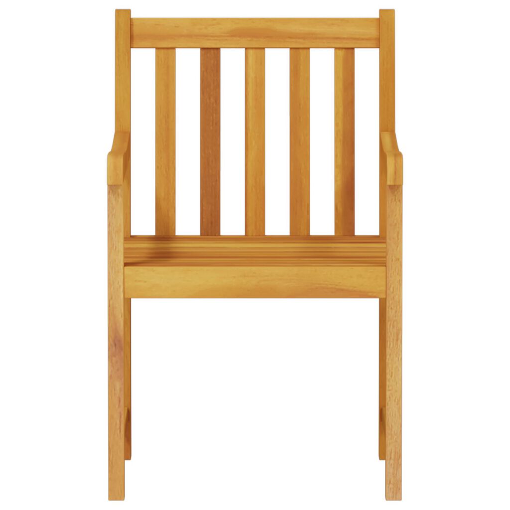 vidaXL 5 Piece Garden Dining Set Solid Wood Acacia