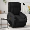 vidaXL Stand up Massage Recliner Chair Black Faux Leather