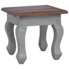 vidaXL Nesting Table Set 3 Pieces Solid Mahogany Wood