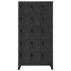 vidaXL Locker Cabinet Anthracite 90x40x180 cm Steel