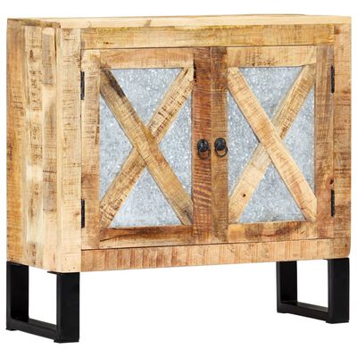 vidaXL Sideboard 80x30x76 cm Solid Mango Wood