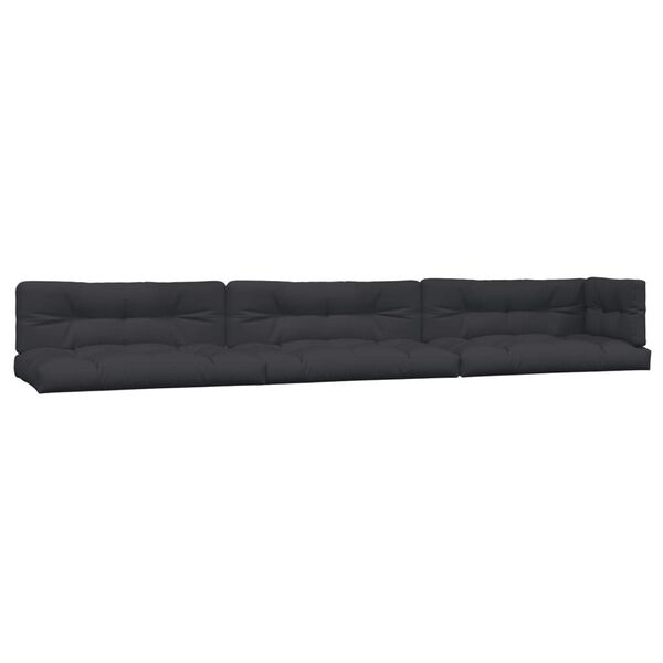 vidaXL 6 Piece Garden Pallet Sofa Set with Cushions Solid Wood Acacia