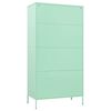 vidaXL Wardrobe Mint 90x50x180 cm Steel
