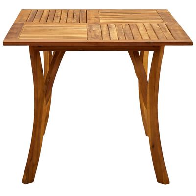 vidaXL Garden Table 150x90x75 cm Solid Acacia Wood