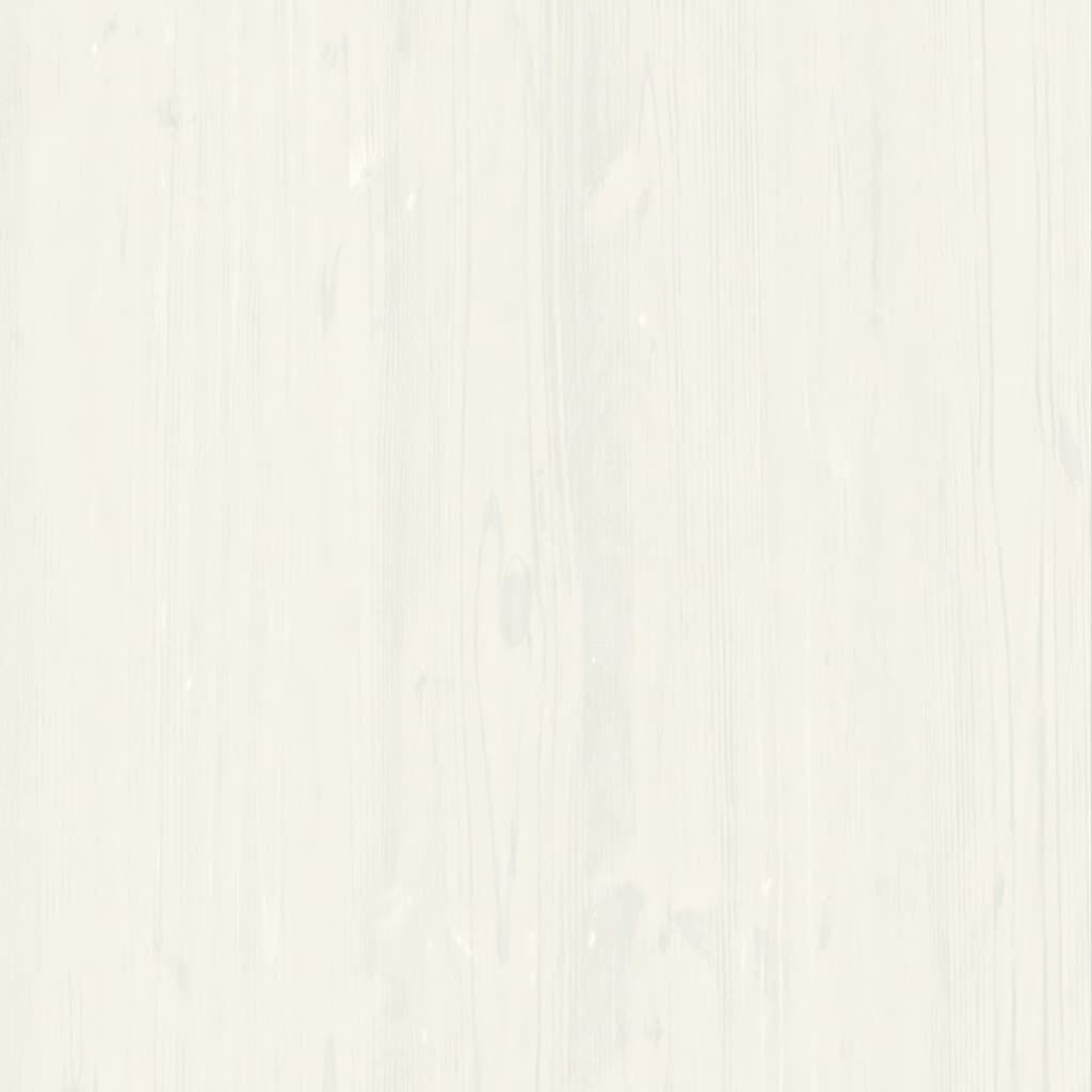vidaXL Bookcase VIGO White 85x35x170 cm Solid Wood Pine