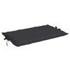vidaXL Sun Lounger Cushion Black 186x58x4cm Oxford Fabric