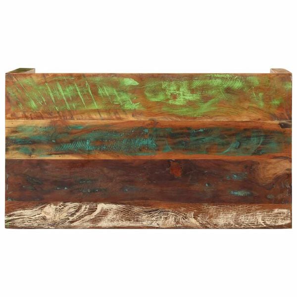 vidaXL Coffee Table 110x55x40 cm Solid Reclaimed Wood