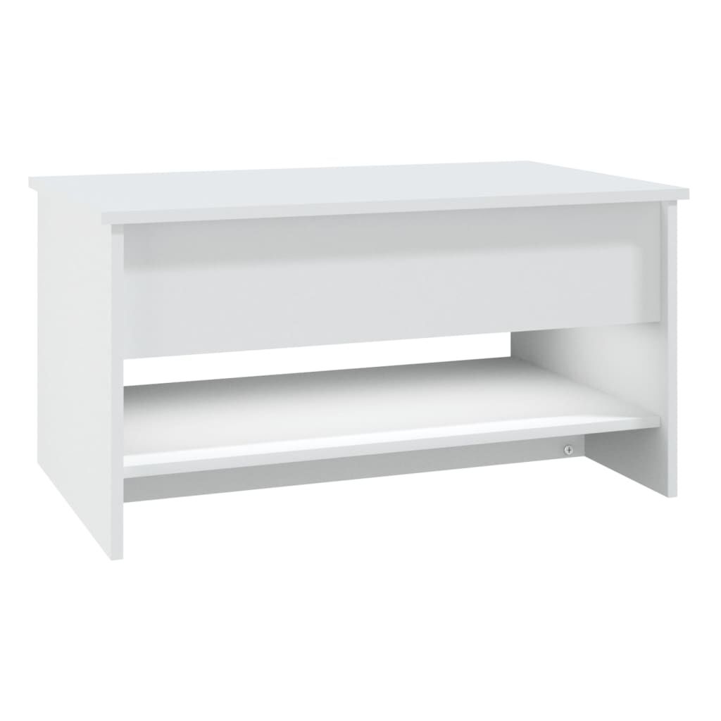 vidaXL Coffee Table White 80x50x40 cm Engineered Wood