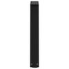 vidaXL Coffee Table Legs V-Shape 2 pcs Black 28x(42-43.3) cm Steel