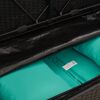 vidaXL Garden Bench with Cushions Black Poly Rattan