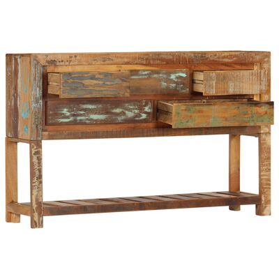 vidaXL Sideboard 120x30x75 cm Solid Reclaimed Wood