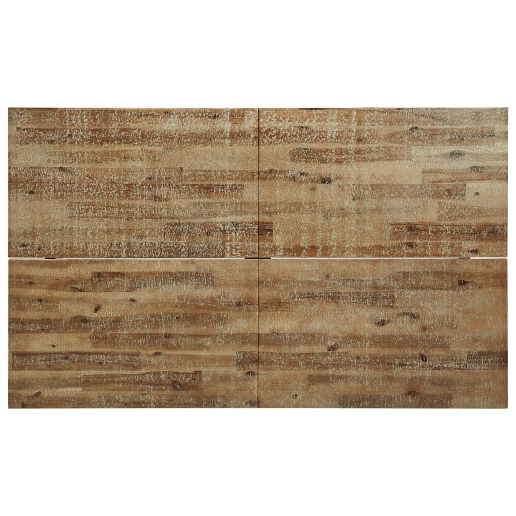vidaXL Dining Table 150x90x75 cm Solid Wood Acacia