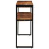 vidaXL Console Table 150x30x75 cm Solid Acacia Wood