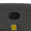 vidaXL Massage Recliner Chair Dark Grey Microfibre Fabric