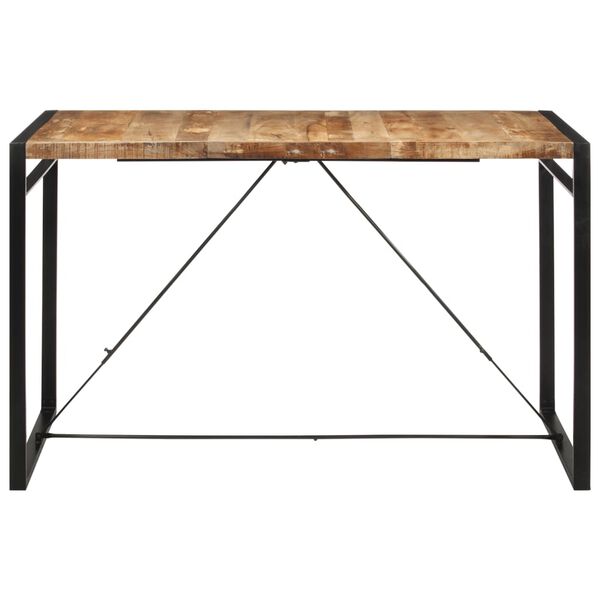 vidaXL Bar Table 175x90x110 cm Solid Rough Wood Mango