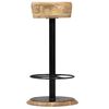 vidaXL Bar Chairs 2 pcs Solid Mango Wood