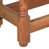 vidaXL Dining Table Round 110x76 cm Solid Mango Wood