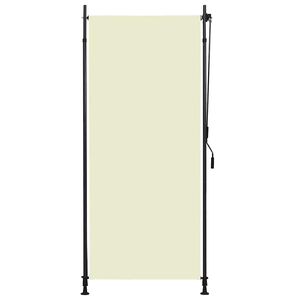 vidaXL Outdoor Roller Blind 100x270 cm Cream